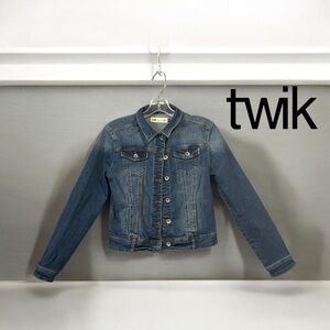 Twik, Blue Denim Jacket, Medium